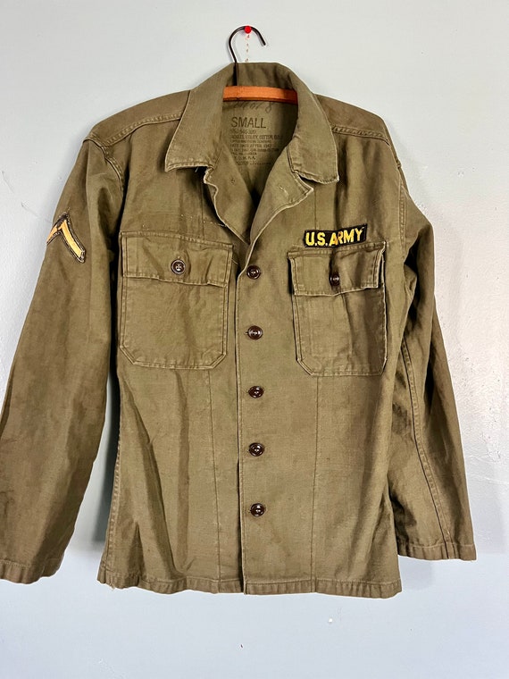 Vintage Authentic 1947 US Army Military Shirt Jack