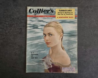 Collier's Magazine  GRACE KELLY Cover Rare June 1955 Howell Conant
