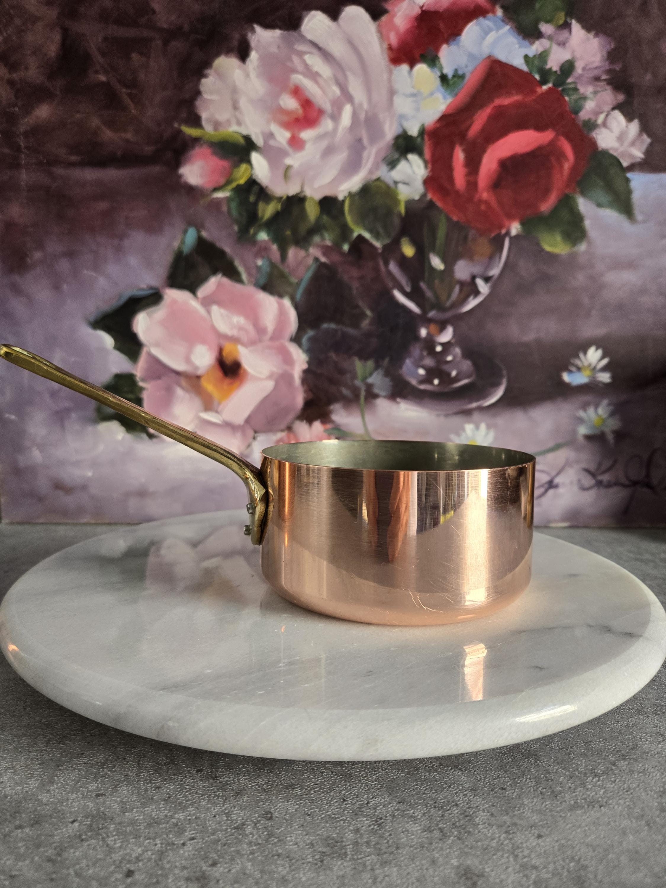 Antique French Copper Pot - Etsy