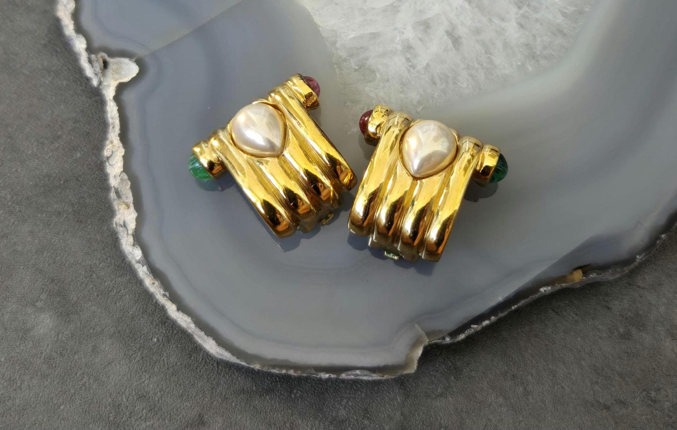 Vogue Bijoux Earring - Etsy