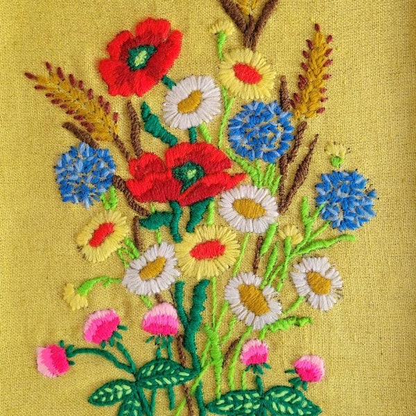 Embroidered Art Etsy