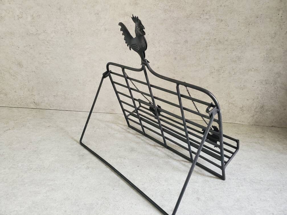 Puesto de libros de cocina rústico soporte de recetas de | Etsy