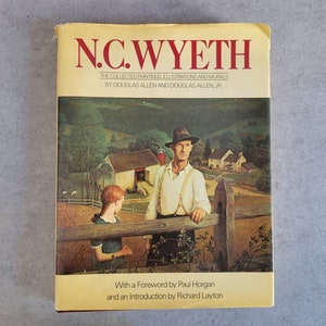 N.C. Wyeth - The Collected Paintings, Illustrations and Murals, Vintage Art Book