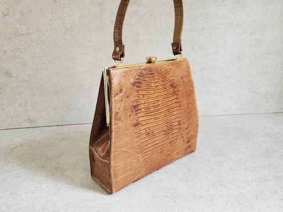 1950's Brown Purse by Vassar - Vintage Grace Kell