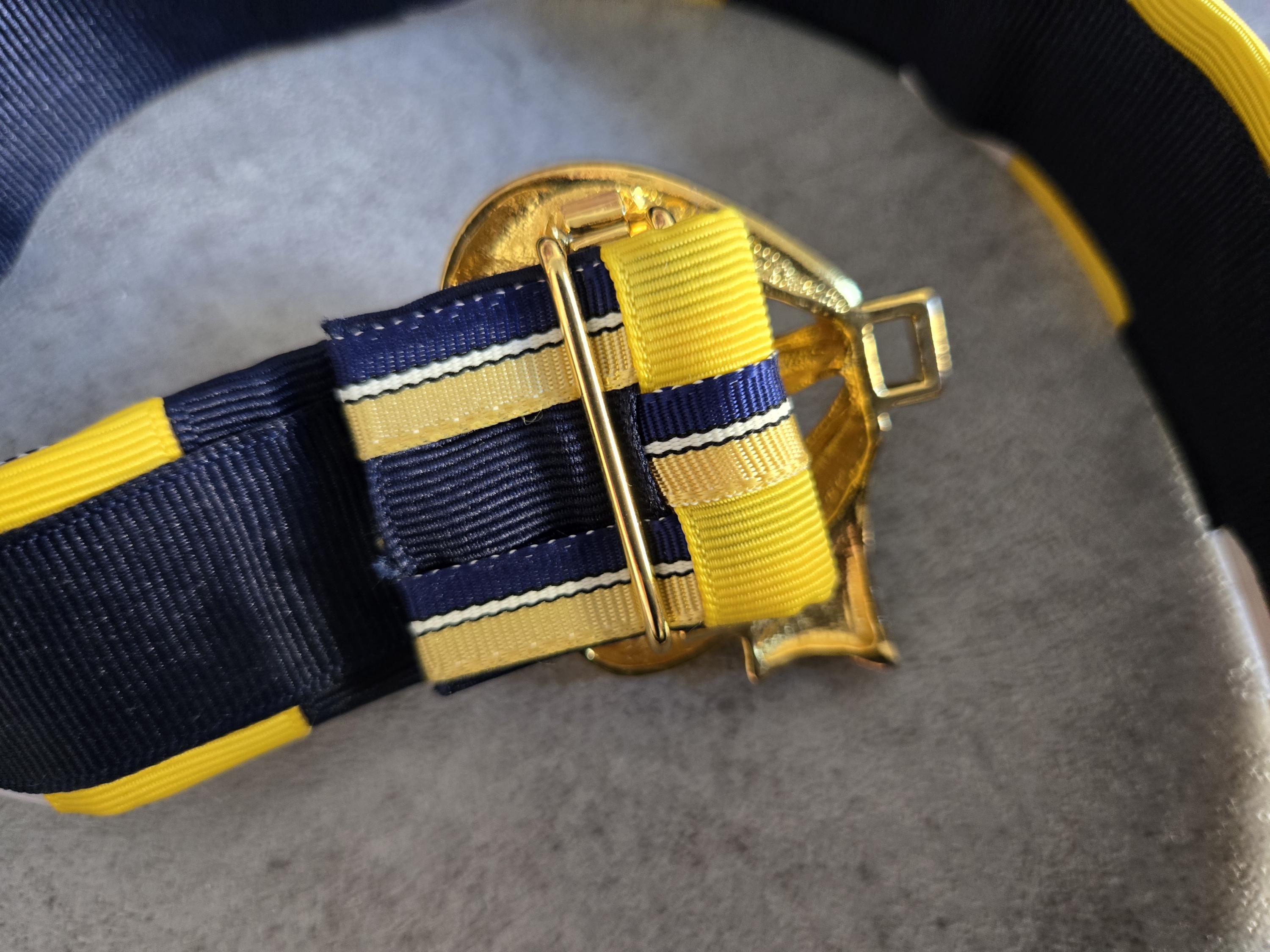 Vintage Paquette Gold Bow Buckle Belt - S-M Adjustable  display picture 2