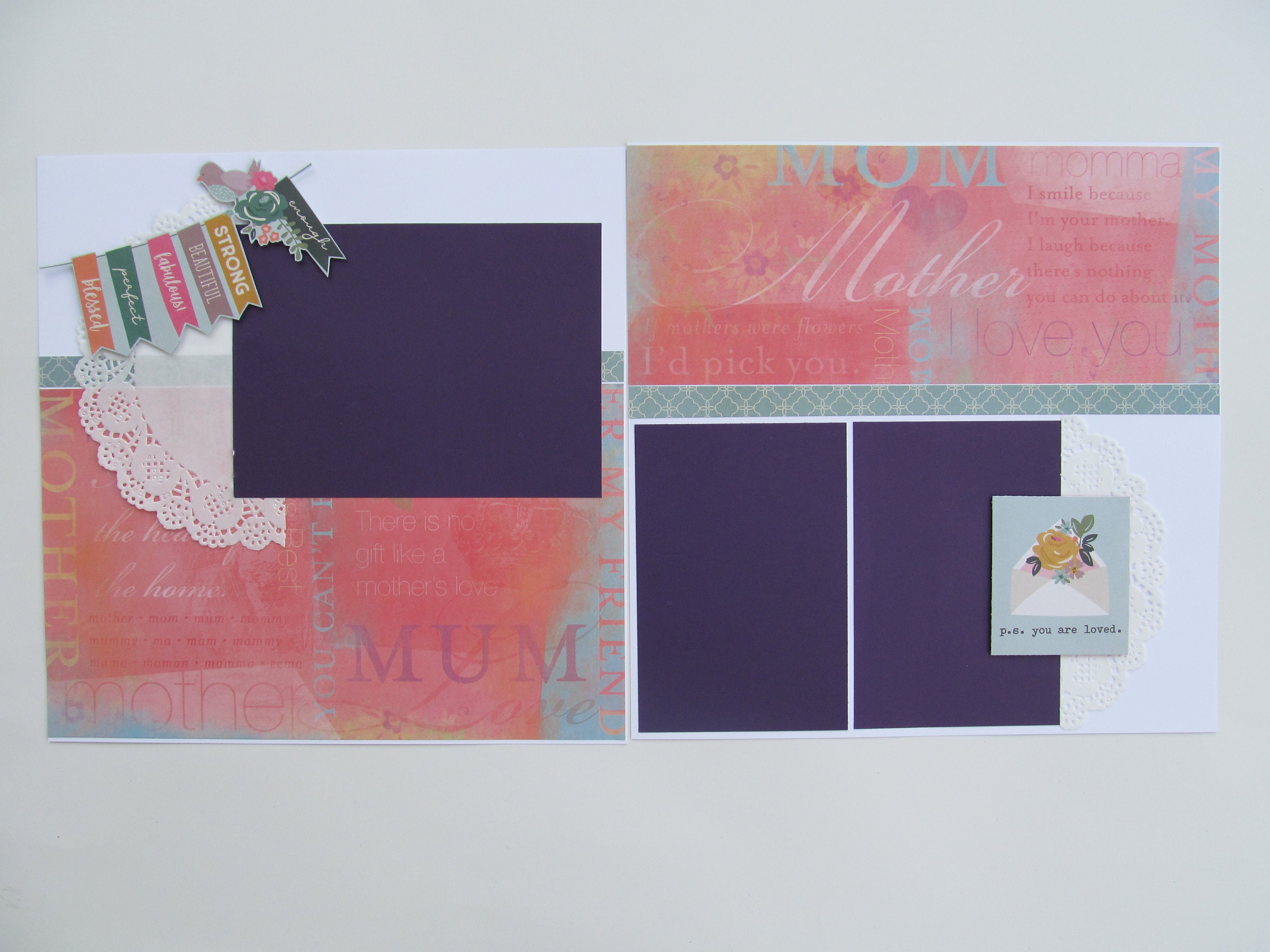 Papercraft Craft Supplies & Tools Scrapbooking Scrapbook Page Kit