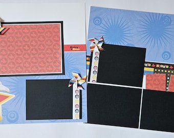 Mickey Mouse Scrapbook Layout Kit 12x12: DIY Photo Album