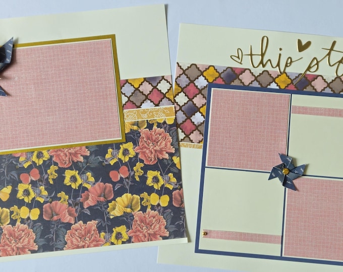 Scrapbook R This Story......12x12 Scrapbook Layout, Scrapbook Page Kit, Project ...