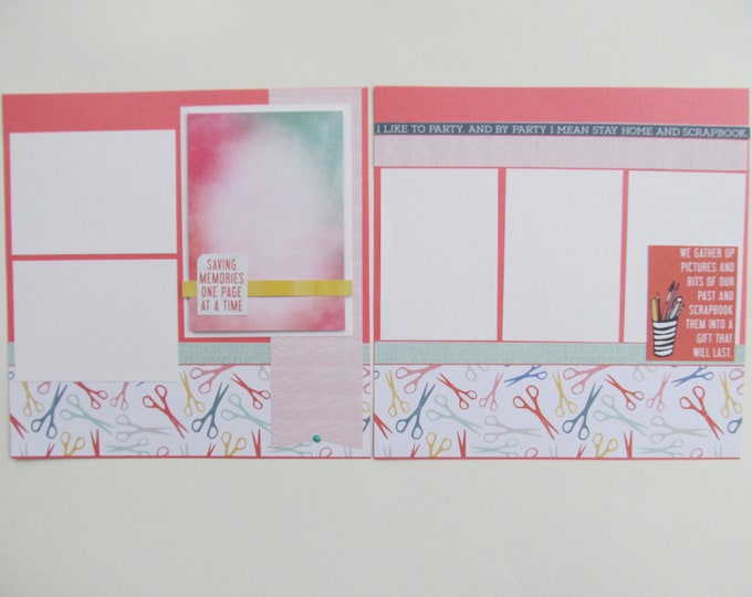Scrapbook/crop Layout Scrapbook Pages Scrapbooks Layouts Etsy