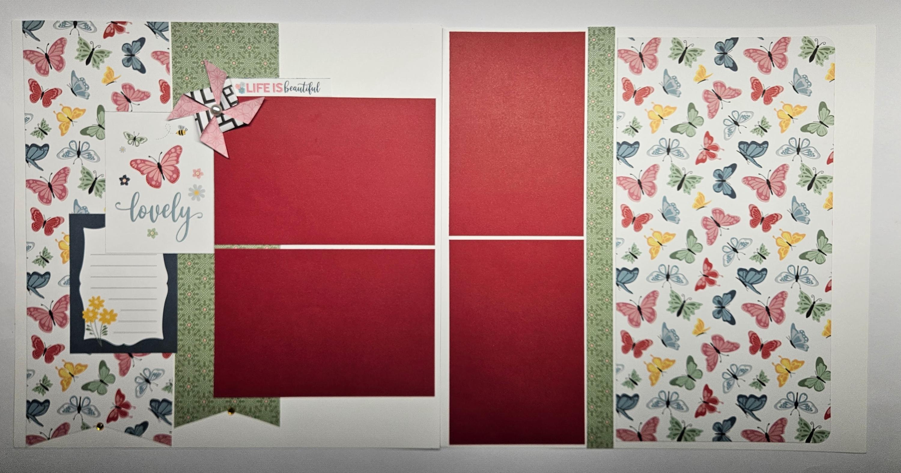 Love Today......diy Kit,12x12 Scrapbook Layout, Scrapbook Page Kit - Etsy