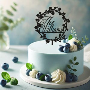Gold Cake topper for Wedding, Personalized cake topper, Anniversary Cake toppers, Rustic wedding cake topper, Custom Mr Mrs cake topper