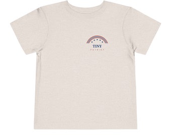 T-shirt en jersey de coton pour tout-petit Tiny Patriot le 4 juillet