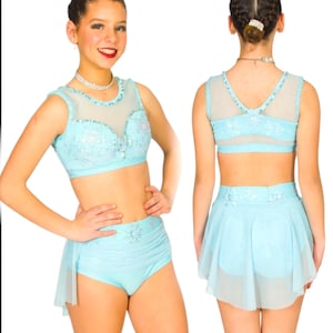 Icy blue lyrical Adult Small