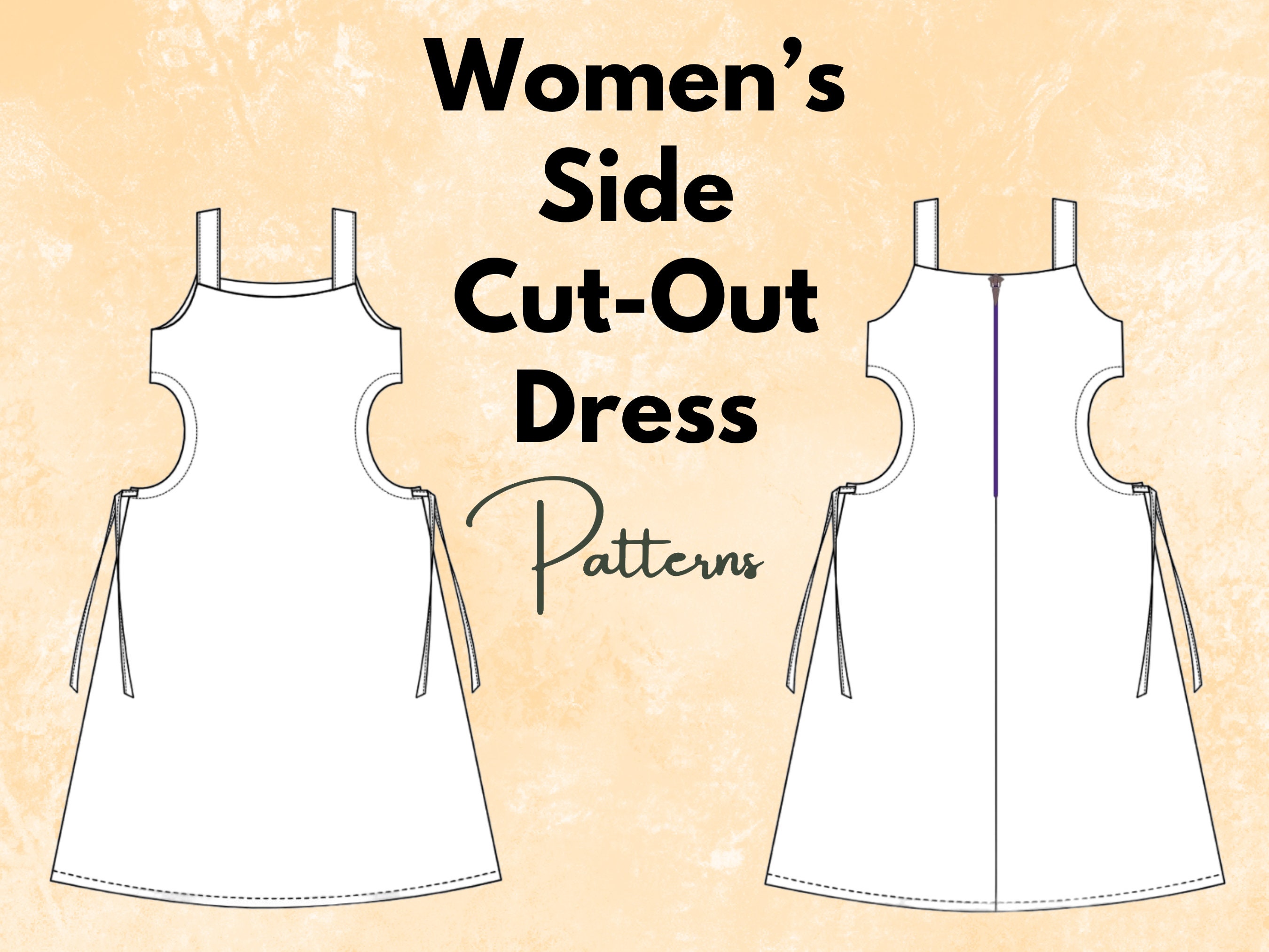 side cut dress pattern Simplicity S9920 Easy Misses Side Cut-out Dress Sew Pattern 9920 Size 6-14/16-24