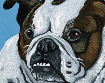 ACEO Custom Pet Portrait-Pet Loss-Pet Memorial-Original Painting-Carla Smale
