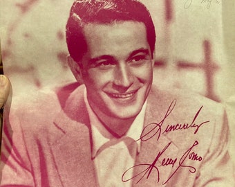 Hot Diggity Sheet Music..Perry Como...Perry Como Autograph..Roncom Music...Sheet  Music