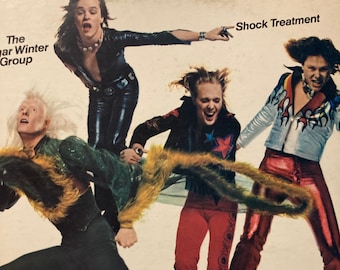 Die Edgar Winter Gruppe "Shock Treatment" Vinyl Lp.... Klassischer Rock.... Edgar Winter... Rick Derringer