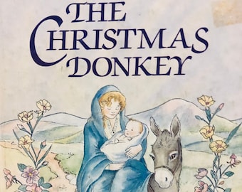 The Christmas Donkey....Little Golden Books...Jesus Birth Story.. Reading for Children....Christmas Story......Stocking Stuffer