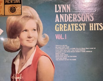 Lynn Andersons Greatest Hits Vol 1 Vinyl Lp...CHS 1040.....Classic Country....Lynn Anderson