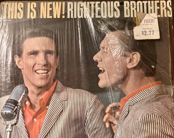 Righteous Brothers "This Is New!" Vinyl LP ...1965 Blue Eyed Soul Music..Moonglow 1003.....Vintage 60's Music