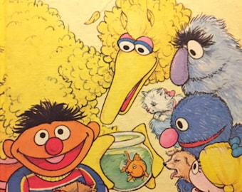 The Sesame Street Pet Show...Vintage Children's Book..Emily Perl Kingsley....Sesame Street...Jim Henson's Muppets