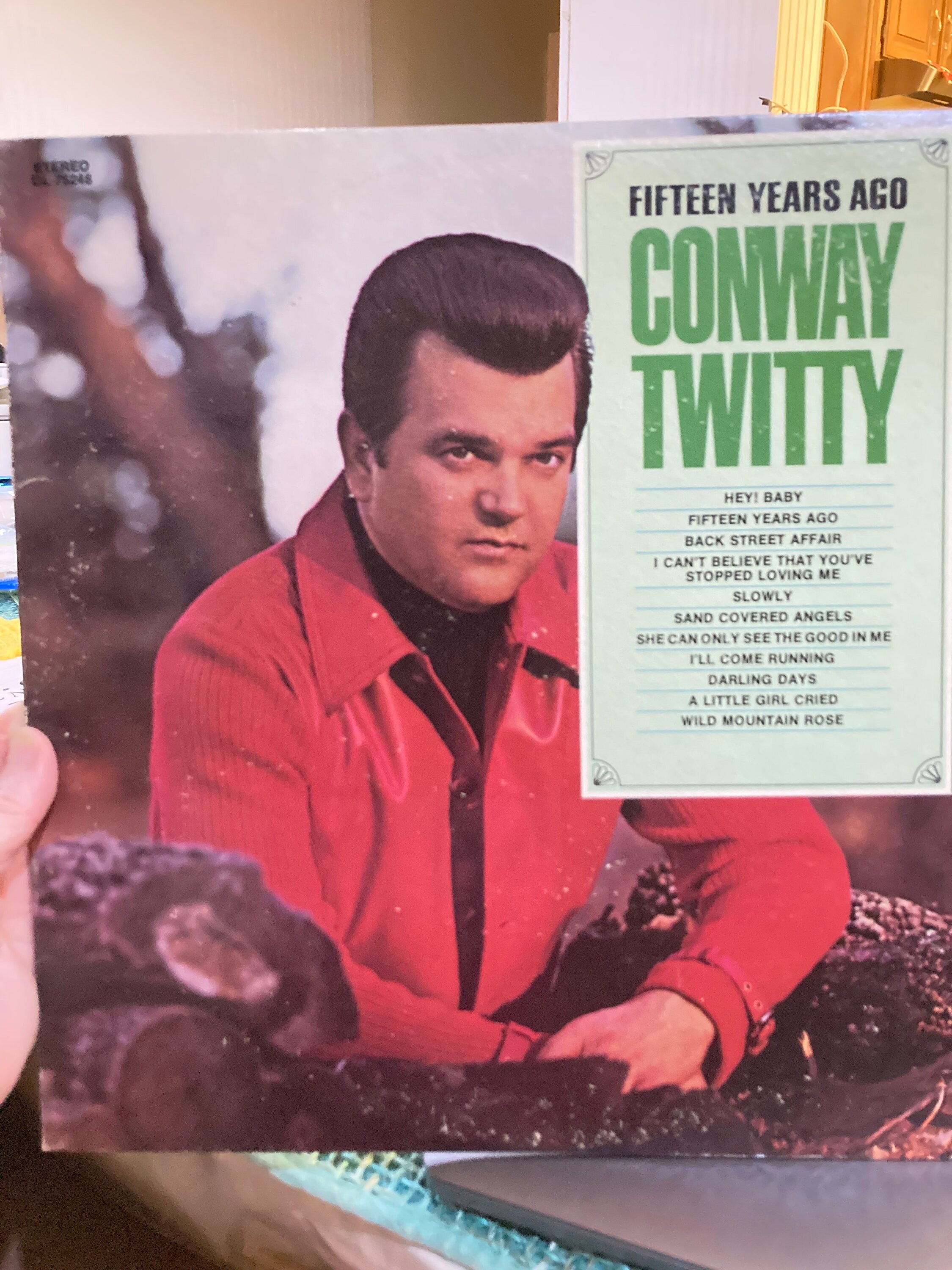 Conway Twitty fifteen Years Ago. Vinyl Lp....decca DL 75248...classic  Country Vinyl....conway Twitty - Etsy
