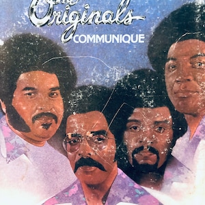 The Originals &quot;Communique&quot; Vinyl Album....Motown Soul Vinyl  LP....70s Classic Soul Music Album...Vinyl LP