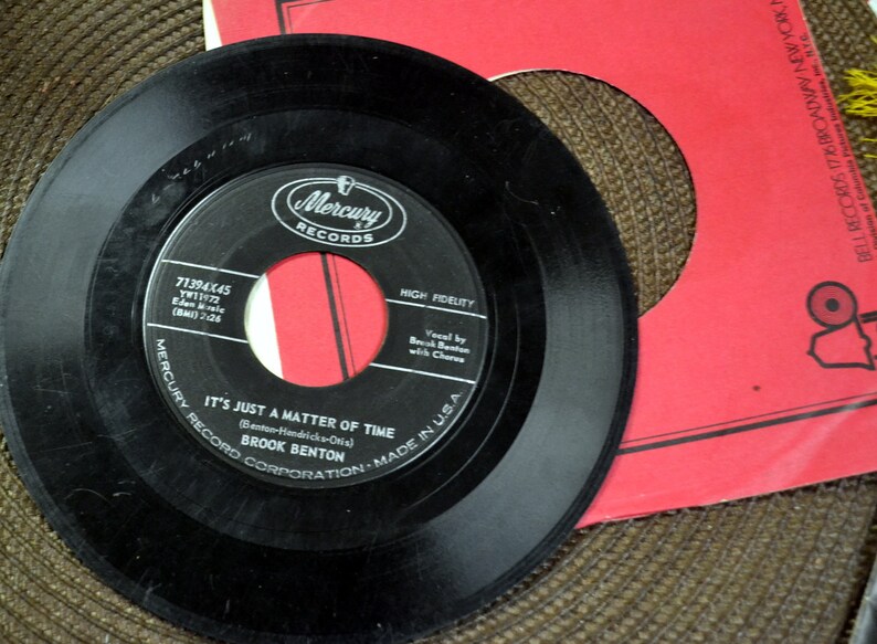 Brook Benton It s Just A Matter Of Time 45 Etsy Brook benton it s just a matter of time 45 etsy