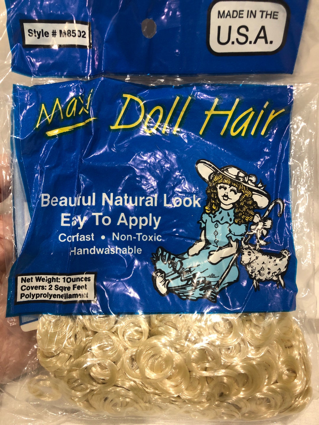 Maxi Doll Hair....doll Making Supplies....choice of Color Etsy