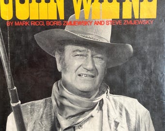 The Films of John Wayne by Ricci, Zmijewsky, and Zmijewsky…Film Star book..The Duke..Oscar Winner…First Edition ....Vintage Book