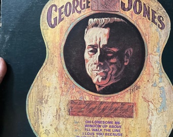 George Jones “Oh Lonesome Me“ Vinyl LP Album...Hilltop JS-6133…..Classic Country Vinyl.....George Jones