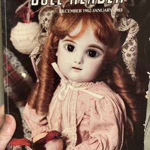 Doll Reader Magazine Back Issue...Dec 1982/Jan 1983...Doll Collecting....Clothing Patterns image 1