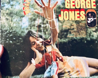 George Jones “Wrapped Around Her Finger“ LP Album...RCA Victor LSP 4801…..Classic Country Vinyl......George Jones...Hard-to-find