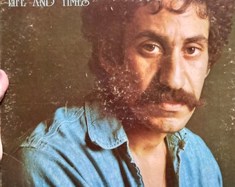 Jim Croce "Life and Times" Vinyl Lp..ABCX 769.....Classic Pop rock....Bad Leroy Brown......1970's...Original 1973 Vinyl