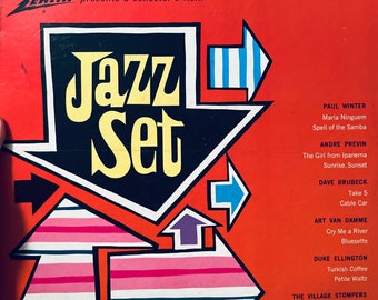 Zestaw płyt winylowych Zenith Jazz....CSP 217...Paul Winter...Andre Previn...Dave Brubeck...Art Van Damme...Duke Ellington...Village Stompers...Jazz