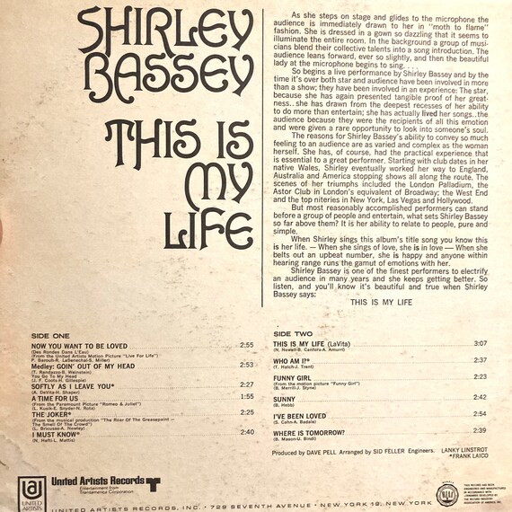 Shirley Bassey 