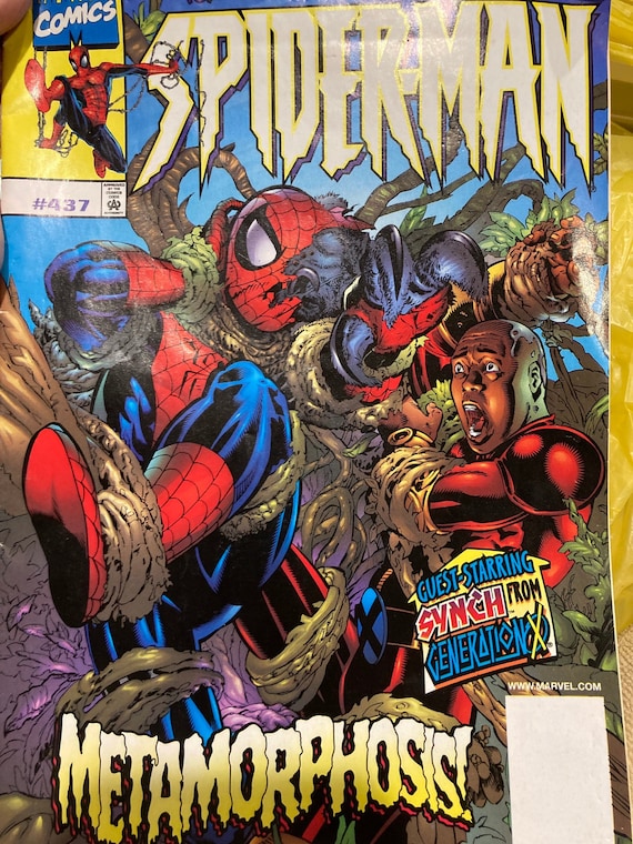 アメイジング スパイダーマン変身マーベル コミック第 437 号