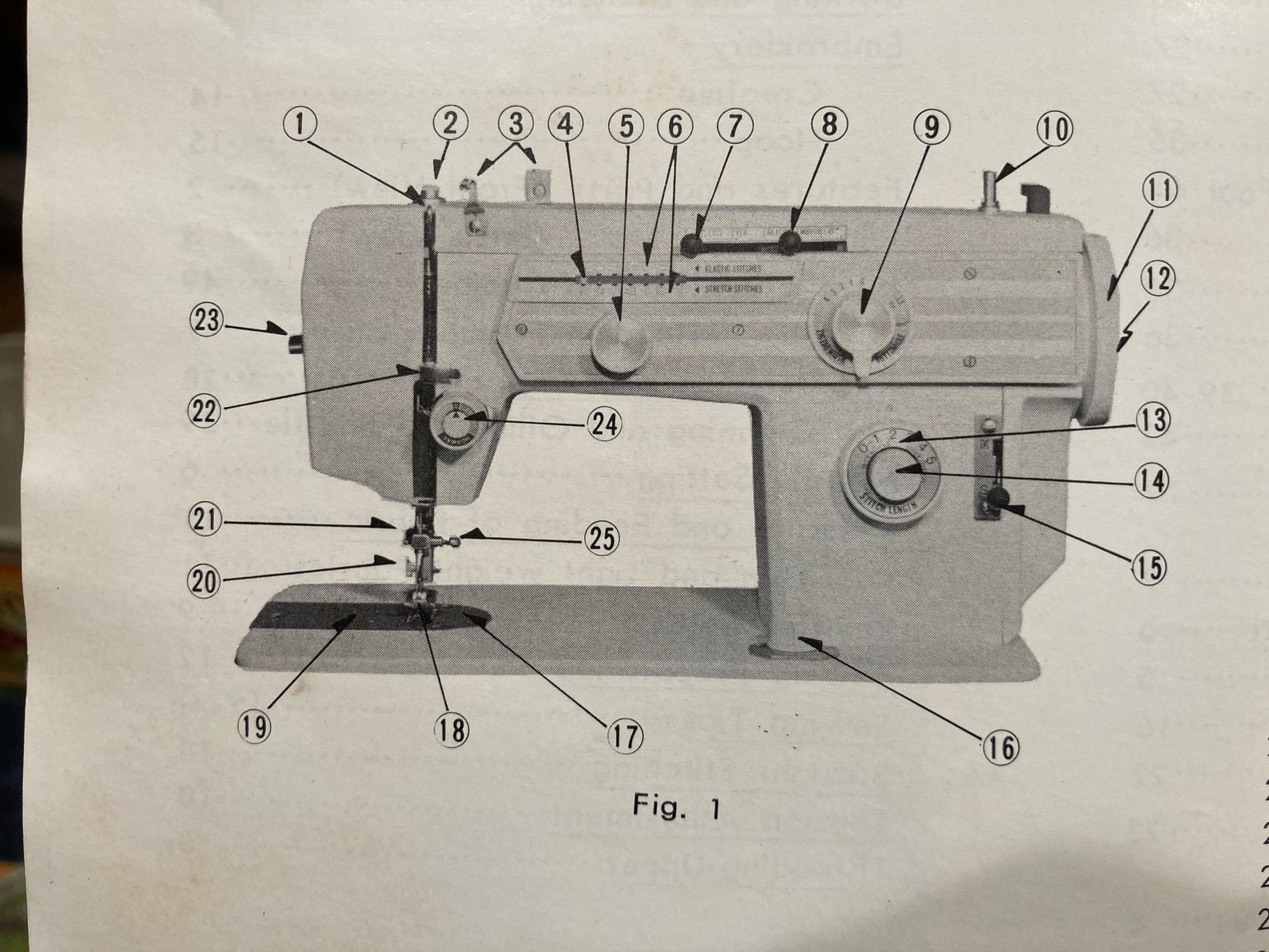 White Sewing Machine Instruction Book....sewing Machine Manual...model