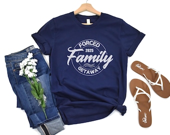Custom Family Vacation Shirt, Funny Matching Family Tee, Personalized Family Trip, Custom Cruise, Custom Road Trip, Funny Cruise, Reunion