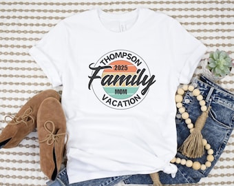 Custom Family Trip Shirt, Family Reunion, Custom Cruise, Road Trip, Personalized Travel Tee, Family Trip, Custom Location, Family Holiday