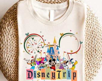 Disney Trip 2025 DTF Transfer, Disney Castle DTF, Ready To Press, Heat Transfer, DTF Gang Sheet, Disney Trip 2025 Shirt, Disney Trip 2025