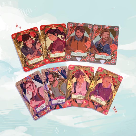 Choose your fighter - The Last of Us Part 2 Character Cards