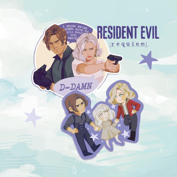Resident Evil Requiem - Stickers