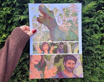 It's A Dinosaur! - The Last Of Us Part 2 Print
