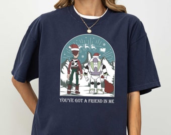 Toy Story Shirt, Disney World Toy Story Shirt, Comfort Colors, You've Got A Friend In Me Shirt, Disney Movie Characters Tee, Disney Family