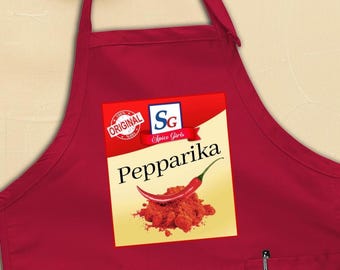 Spices Apron, Custom Thanksgiving Apron, Personalized Chef Apron, Thanksgiving Woman Apron, Family Costumes Apron, Mommy Spice Apron Gift