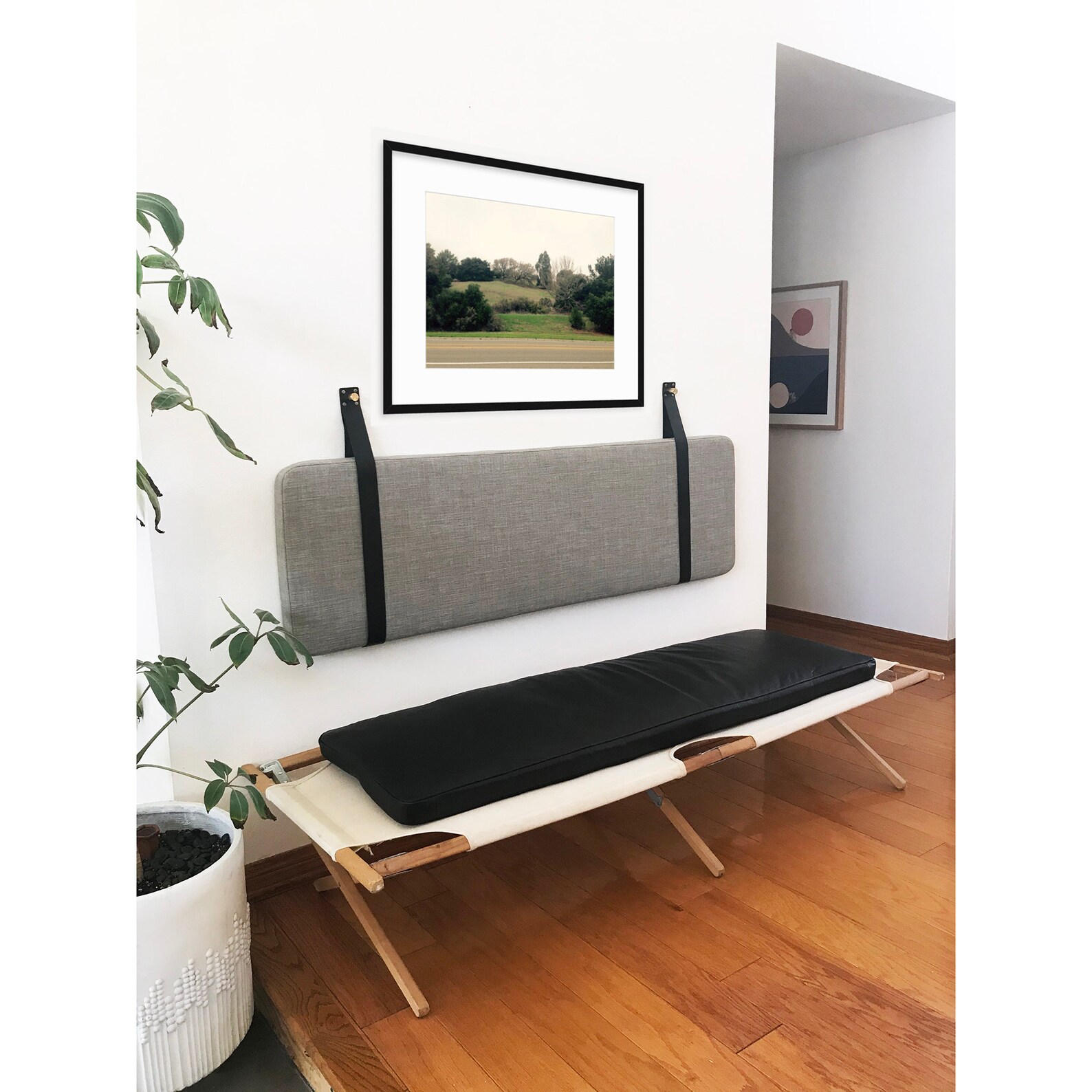 STRAPS & HARDWARE ONLY Leather Strap Set for Hanging Cushion Etsy