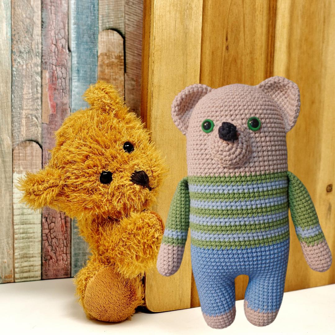 Amigurumi Teddy Bear Crochet Pattern - Easy Beginner Friendly Original ...