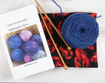 Learn To Knit Kit for Kids