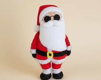DIY Felt Santa Pattern: 5-Inch Christmas Decor (PDF Pattern)